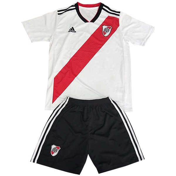 Camiseta River Plate 1ª Niños 2018-2019 Blanco